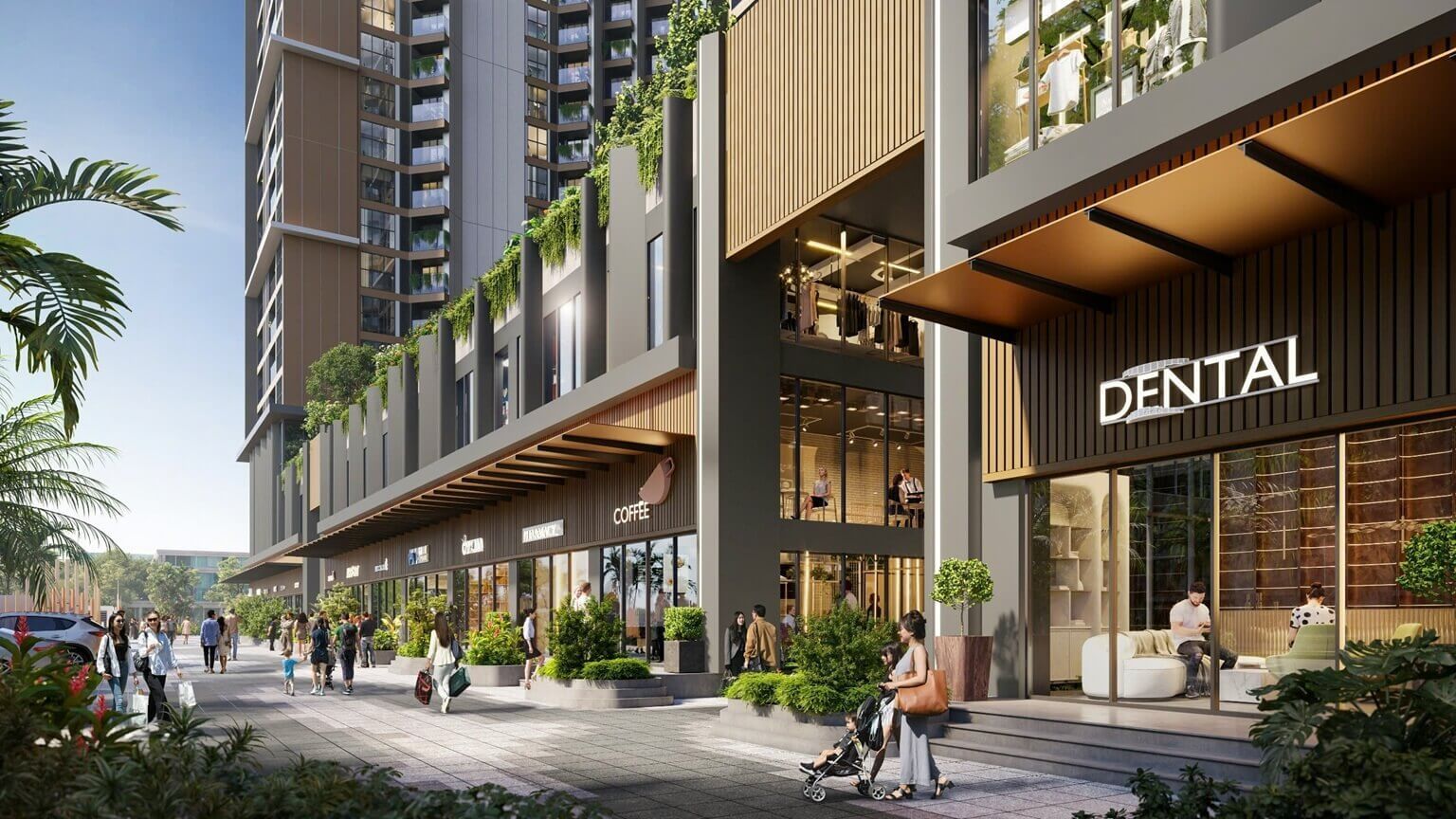 Shophouse cần giờ skyline